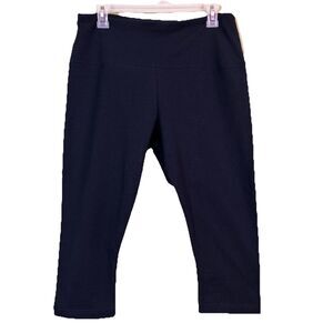 Lysse Leggings XL Black Capri Length Walking Exercise Athletic